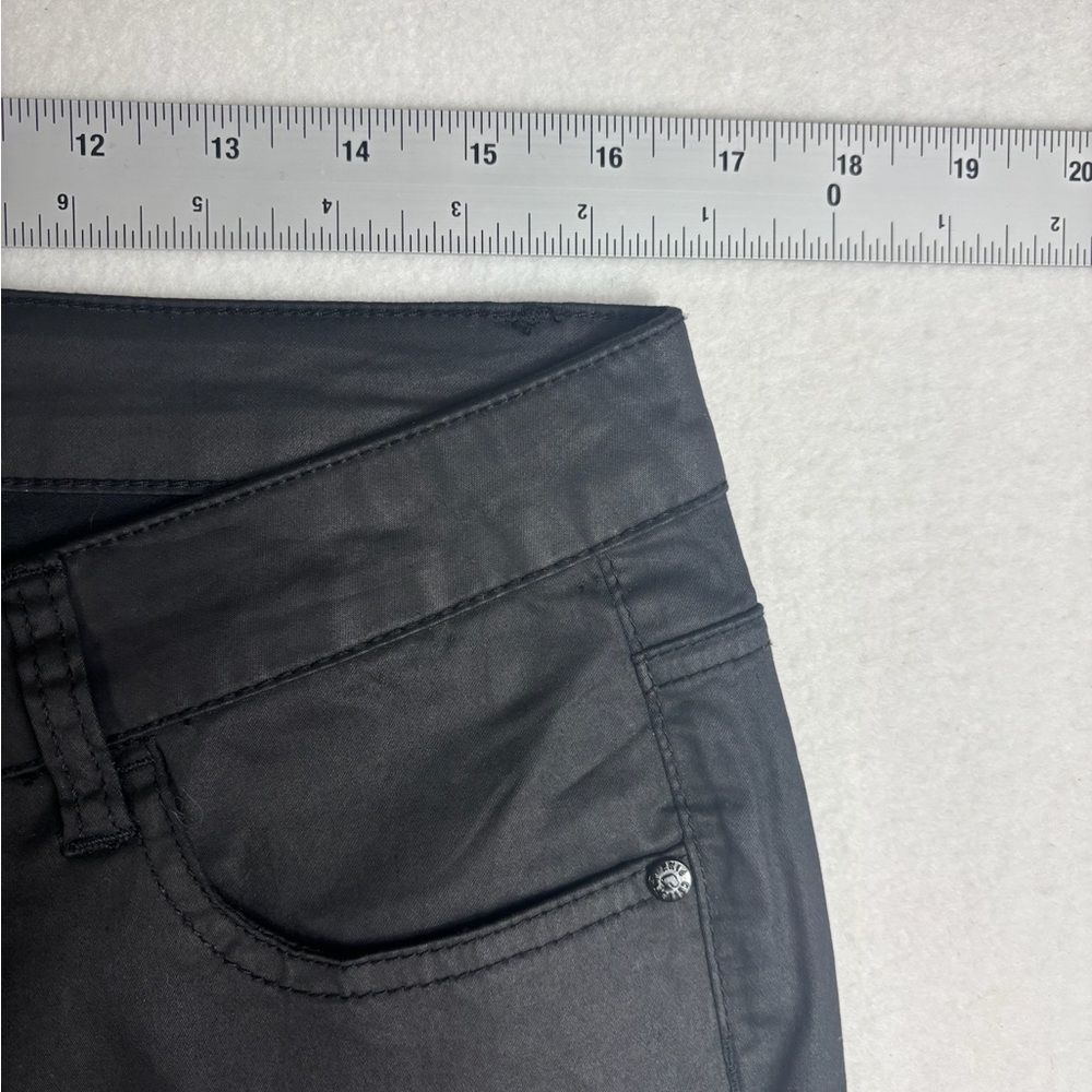 Celebrity Pink Black Coated Skinny Jeans Size‎ 13